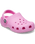 The Crocs Girls Girls Classic Clog in Taffy Pink
