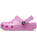 The Crocs Girls Girls Classic Clog in Taffy Pink