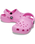 The Crocs Girls Girls Classic Clog in Taffy Pink