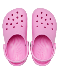 The Crocs Girls Girls Classic Clog in Taffy Pink