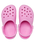 The Crocs Girls Girls Classic Clog in Taffy Pink