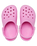 The Crocs Girls Girls Classic Clog in Taffy Pink