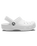 The Crocs Girls Girls Classic Clogs in White