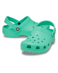 The Crocs Boys Boys Classic Clogs in Lagoon