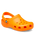 The Crocs Boys Boys Classic Clogs in Orange Zing