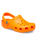 The Crocs Boys Boys Classic Clogs in Orange Zing