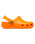 The Crocs Boys Boys Classic Clogs in Orange Zing