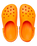 The Crocs Boys Boys Classic Clogs in Orange Zing