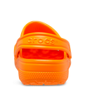 The Crocs Boys Boys Classic Clogs in Orange Zing