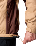 The Columbia Mens Inner Limits™ III Jacket in Canoe, Black & Tobacco