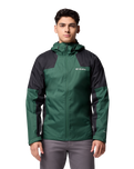 The Columbia Mens Inner Limits™ III Jacket in Rain Forest & Black