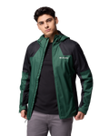 The Columbia Mens Inner Limits™ III Jacket in Rain Forest & Black