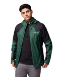 The Columbia Mens Inner Limits™ III Jacket in Rain Forest & Black