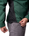 The Columbia Mens Inner Limits™ III Jacket in Rain Forest & Black