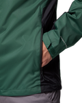 The Columbia Mens Inner Limits™ III Jacket in Rain Forest & Black