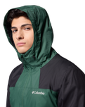 The Columbia Mens Inner Limits™ III Jacket in Rain Forest & Black
