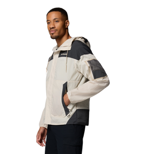 The Columbia Mens Challenger™ II Windbreaker Jacket in Dark Stone & Shark