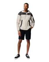 The Columbia Mens Challenger™ II Windbreaker Jacket in Dark Stone & Shark