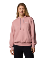 Marble Canyon French Terry Hoodie in Eraser Pink