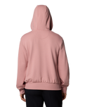 Marble Canyon French Terry Hoodie in Eraser Pink