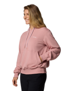 Marble Canyon French Terry Hoodie in Eraser Pink
