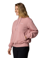Marble Canyon French Terry Hoodie in Eraser Pink