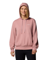 Marble Canyon French Terry Hoodie in Eraser Pink