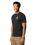 The Columbia Mens Hageman Graphic T-Shirt in Black