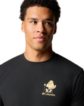 The Columbia Mens Hageman Graphic T-Shirt in Black
