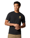 The Columbia Mens Hageman Graphic T-Shirt in Black
