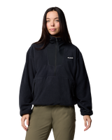 The Columbia Sequoia Grove Half Zip Fleece Jacket in Black | Available at Anns Cottage