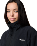 The Columbia Sequoia Grove Half Zip Fleece Jacket in Black | Available at Anns Cottage