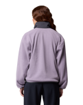 The Columbia Womens Sequoia Grove Half Zip Fleece Jacket in Shale Purple, Shark & Shark