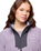 The Columbia Womens Sequoia Grove Half Zip Fleece Jacket in Shale Purple, Shark & Shark