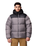 The Columbia Mens Puffect™ II Jacket in City Grey & Black