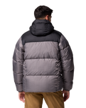 The Columbia Mens Puffect™ II Jacket in City Grey & Black