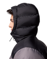 The Columbia Mens Puffect™ II Jacket in City Grey & Black