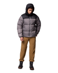 The Columbia Mens Puffect™ II Jacket in City Grey & Black