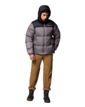 The Columbia Mens Puffect™ II Jacket in City Grey & Black
