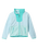 Girls Sequoia Grove™ Full Zip Fleece Jacket in Marine Light, Dolphin & Spray