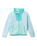 Girls Sequoia Grove™ Full Zip Fleece Jacket in Marine Light, Dolphin & Spray