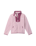 The Columbia Girls Girls Sequoia Grove™ Full Zip Fleece Jacket in Mineral Pink & Antique Mauve