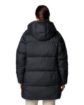 The Columbia Womens Puffect II Mid Hooded Jacket in Black