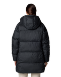 The Columbia Womens Puffect II Mid Hooded Jacket in Black