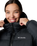 The Columbia Womens Puffect II Mid Hooded Jacket in Black