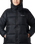 The Columbia Womens Puffect II Mid Hooded Jacket in Black