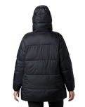 The Columbia Womens Puffect II Mid Hooded Jacket in Black