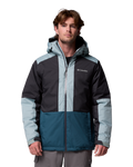 The Columbia Mens Point Park™ Insulated Jacket in Everblue, Shark & Crushed Blue