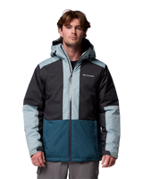 The Columbia Mens Point Park™ Insulated Jacket in Everblue, Shark & Crushed Blue