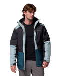 The Columbia Mens Point Park™ Insulated Jacket in Everblue, Shark & Crushed Blue